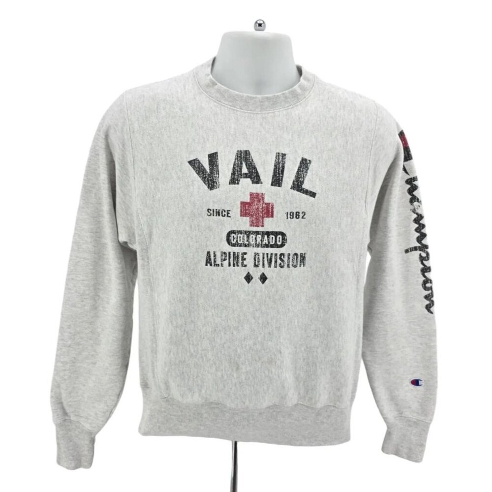 Vintage Champion Reverse Weave Mens Adult XS Sweatshirt Vail Colorado Alpine